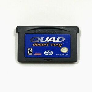 QUAD Desert Fury Nintendo GBA Game Boy Advance Video Game